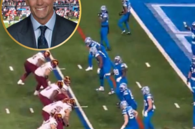 Tom Brady’s Expert Eye Catches What No One Else Saw Until It Was Too Late in Lions vs. Commanders Playoff Showdown