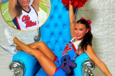 Ole Miss Cheerleader Steals the Spotlight During Rebels’ Stunning Upset Over Georgia