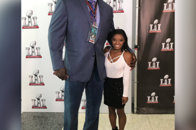 When Simone Biles Stood Beside Shaquille O’Neal: A Towering Contrast of Athletic Greatness