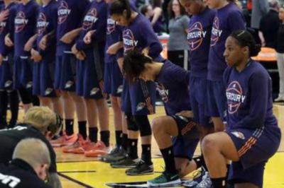 Two WNBA Players Disqualified for Kneeling During the National Anthem Sparks Controversy