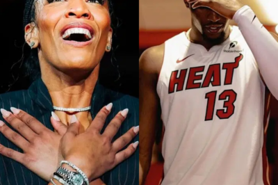 “Bam Adebayo Was Here… Don’t Know Why”: Dawn Staley Hilariously Calls Out Heat Star at A’ja Wilson’s Jersey Retirement