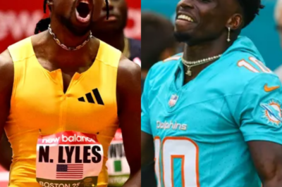 Tyreek Hill vs. Noah Lyles: NFL Star and Olympian Set to Face Off in Epic Race — Trash Talk Heats Up