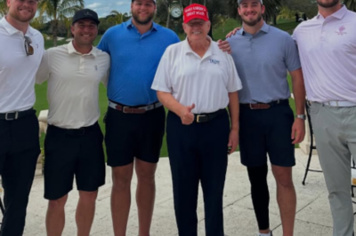 Buffalo Bills Players Spotted Enjoying a Day of Golf with Former President Donald Trump at His Exclusive West Palm Beach Golf Course