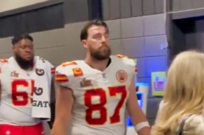 Video: Following the Chiefs’ Super Bowl loss, Travis Kelce appeared to want to cry as he made his way to the locker room.