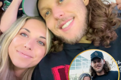 The unfortunate wardrobe malfunction of ESPN host Erin Dolan was captured on social media as she posed with her MLB All-Star boyfriend prior to the Super Bowl.