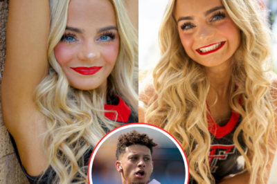 Texas Tech Cheerleader Turns Heads With Patrick Mahomes In Town