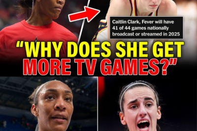 A’Ja Wilson FURIOUS As Caitlin Clark Gets MOST National TV Games with Indiana Fever
