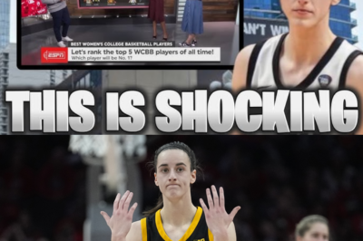 ESPN Excludes Caitlin Clark from Top-5 WCBB All-Time Rankings, Citing Absence of National Championship