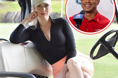 Paige Spiranac recalls the moment she was ‘shaking like a leaf’ when she first met Tiger Woods: ”It was so awkward”