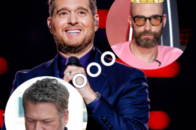 Get out of the way, Blake Shelton! Michael Bublé declares Adam Levine the new “king of country music” on The Voice