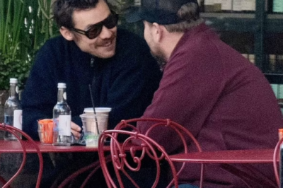 Harry Styles sports a thick walrus moustache as he makes recent appearances