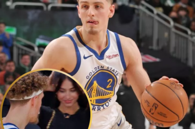 “Courtside Chaos: Female Fan Goes Viral for Flirting With Warriors Rookie Brandin Podziemski During Heated Lakers Game”