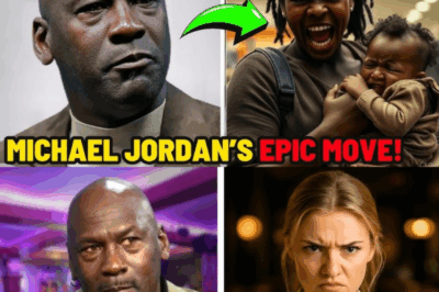 Michael Jordan’s shocking actions in the supermarket humiliate a single mother.