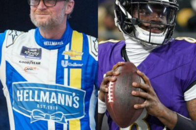 Lamar Jackson, the quarterback for the Ravens, is suing NASCAR legend Dale Earnhardt Jr.