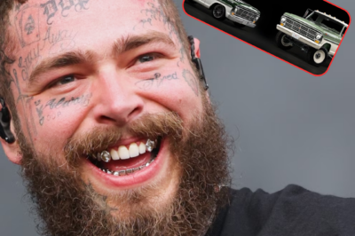 Post Malone Unveils Pair of Custom Ford Trucks Inspired by New Country Album