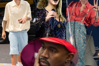 Kanye West Bizarrely Alleges That Justin Bieber & Harry Styles Slept With Taylor Swift