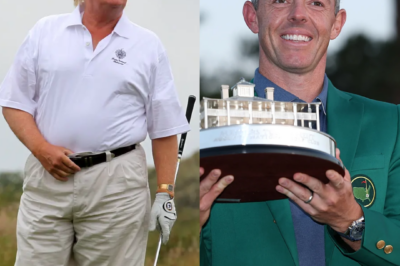 Donald Trump praised Justin Rose for being great, but Rory McIlroy’s ‘tremendous courage’ drowned it all