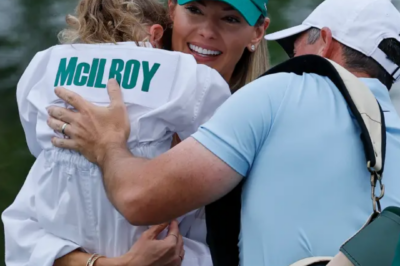 ‘RAINBOW AFTER THE RAIN” – Rory McIlroy’s wife, Erica Stoll, was “subdued” by Rory McIlroy’s unprecedented action of rushing to her to celebrate.