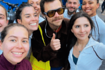Harry Styles stirred up a stir at the London running club when he suddenly appeared wearing Jeans