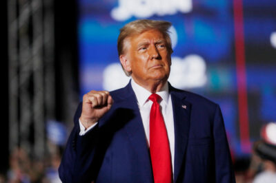 President Donald Trump says talks are underway, but China says it’s “fake news”