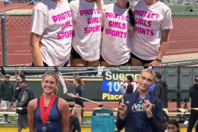 She Lost to a Trans Athlete—But Her Bold Podium Protest Stunned the Crowd!