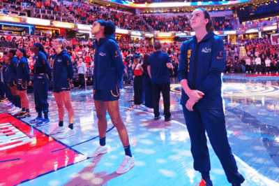 SHOCKING MOVE! Caitlin Clark’s Indiana Fever Make Bold National Anthem Stand—Opponents STORM OFF Court AGAIN!