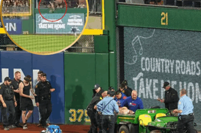 SHOCKING MOMENT: Pirates Fan Plummets 21 Feet Head-First Onto Field in Terrifying Fall—Must-See Video!