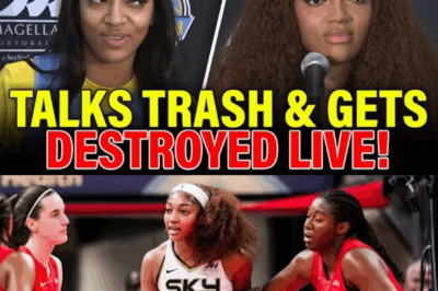 Chicago Sky Reporter HUMILIATES Angel Reese Live on TV  The woman is not Caitlin Clark!