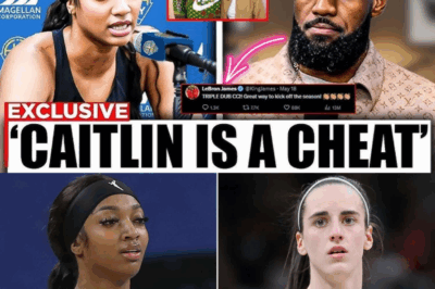 SHOCKING! Angel Reese ERUPTS at LeBron After He Praises Caitlin Clark—What Did He Say