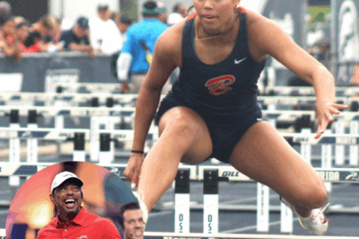 Sam Woods, daughter of Tiger Woods, helps high school team win state track & field title