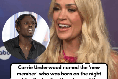 Carrie Underwood named the ‘new member’ who was born on the night of the finale after the winner of the ‘American Idol’ competition.