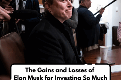 The Gains and Losses of Elon Musk for Investing So Much in Supporting Trump