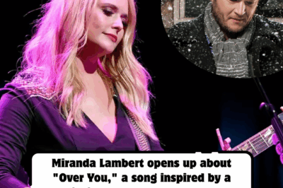 Miranda Lambert opens up about “Over You,” a song inspired by a sad incident that happened to her ex-husband, Blake Shelton.