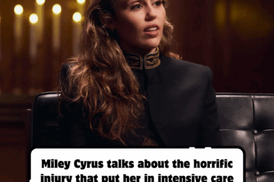 Miley Cyrus talks about the horrific injury that put her in intensive care and almost lost her leg