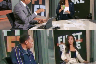 Stephen A. Smith DROPS BOMBSHELL Texts LIVE on ESPN—Molly Qerim Panics Trying to Stop Him!