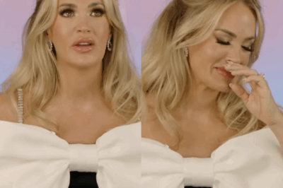 Country music icon Carrie Underwood breaks down as she reflects on her American Idol journey