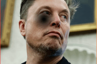 The truth about the bruise on Elon Musk’s eye on his last working day at the White House: Was there really a fight?