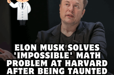Elon Musk Solves ‘Impossible’ Math Problem at Harvard After Being Taunted by a Professor as ‘Rich but Stupid’