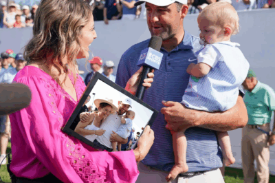 In a conversation with Amanda Balionis, Scottie Scheffler emotionally paid a warm tribute to his wife – his biggest fan.