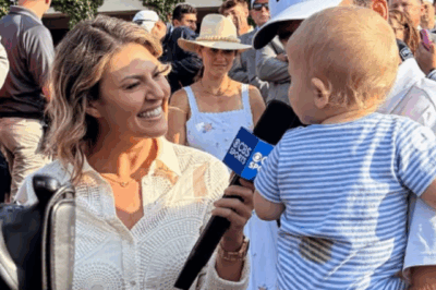 Amanda Balionis has apologized to Scheffler’s young son after a funny moment involving a diaper incident.