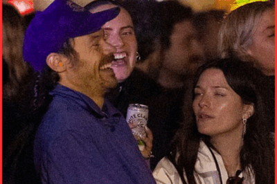 Harry Styles enjoyed a music festival at London’s Victoria Park with friends