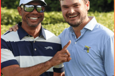 ‘Supreme Moment’: Charlie Woods’ playing partner was overwhelmed with emotion after scoring a hole-in-one in front of Tiger Woods.