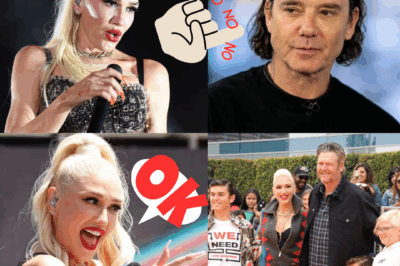 Gwen Stefani ‘ignored’ her ex-husband while congratulating Blake Shelton and dad Dennis on Father’s Day.