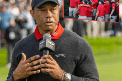 Never before in history… Tiger Woods was forced to send an awkward message to the U.S. team.