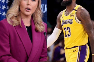 Karoline Leavitt Responds Calmly to LeBron James’ Controversial Comment: A Moment of Poise That Shook the Internet