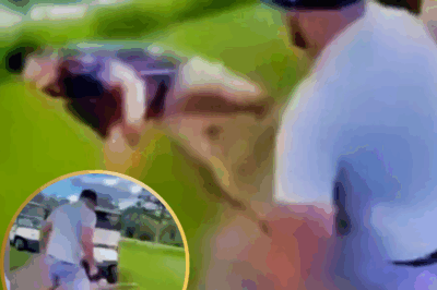 CHAOS ON THE COURSE! Man Gets Savage Beatdown & Thrown Into Lake – Golf Brawl Goes VIRAL!