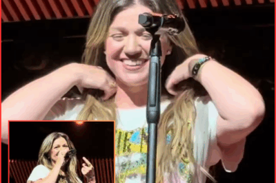 The audience had a good laugh when witnessing how Kelly Clarkson handled the incident when her breast pads ‘fell off’.