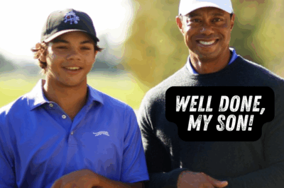 Undaunted, Tiger Woods’ son Charlie makes a strong comeback at the Junior PGA Championship