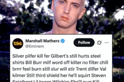 Eminem responds to the claim that “There’s no word in English that rhymes with ‘silver.’”
