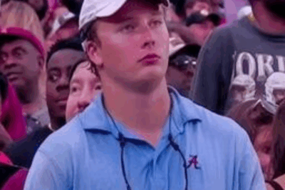 Viral Incident: Alabama Football Fan Caught Making Controversial Gesture During Live Broadcast Sparks Outrage and Debate